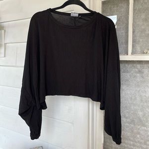 ASOS Oversized Ribbed Long Sleeve.